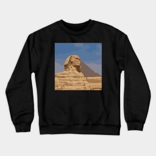 egyptian sphinx Crewneck Sweatshirt